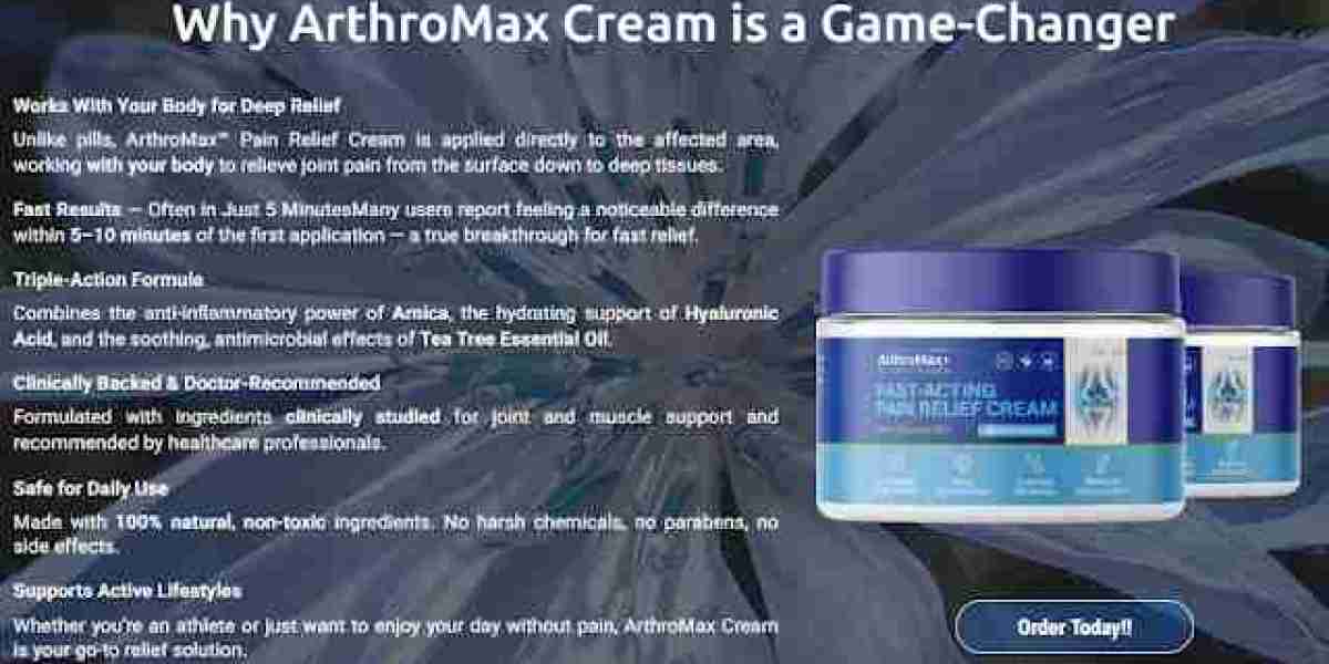 ArthroMax+ Cream: Natural Relief for Health & Wellness