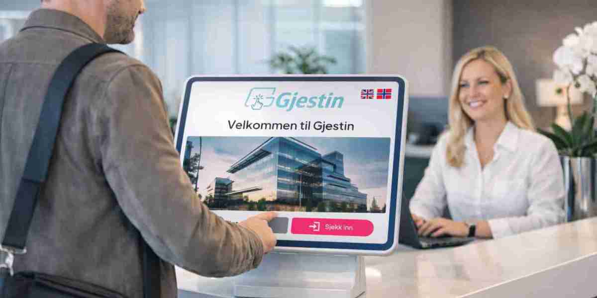Gjestemottakelsesløsning som forenkler besøksregistrering