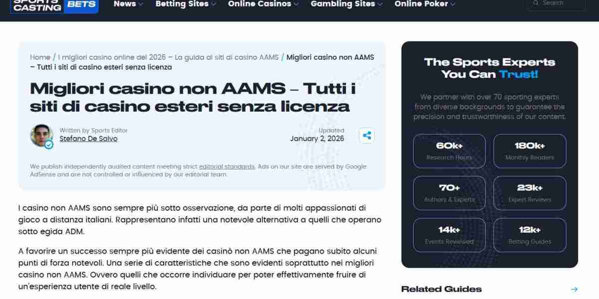 Migliori Casino Online Non AAMS: Una Guida Completa