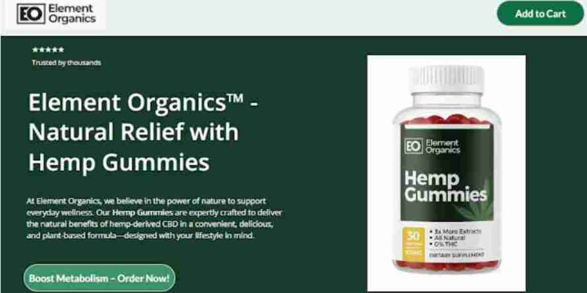 כיצד Element Organics Hemp Gummies פועל להקלה על כאבים?