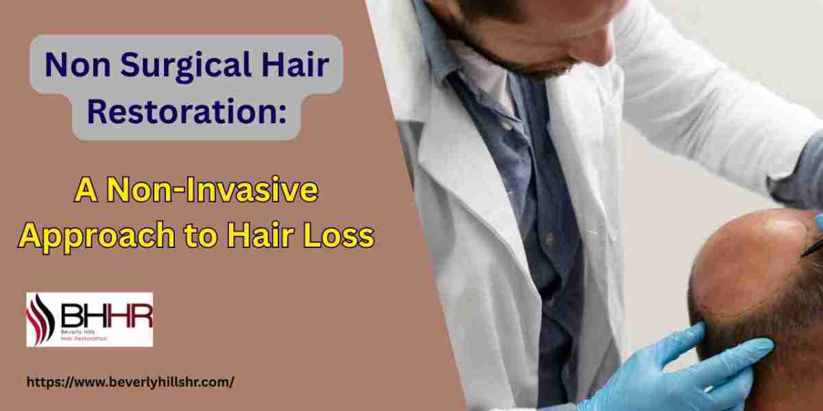 Non Surgical Hair Restoration: A Non-Invasive Approach to Hair Loss