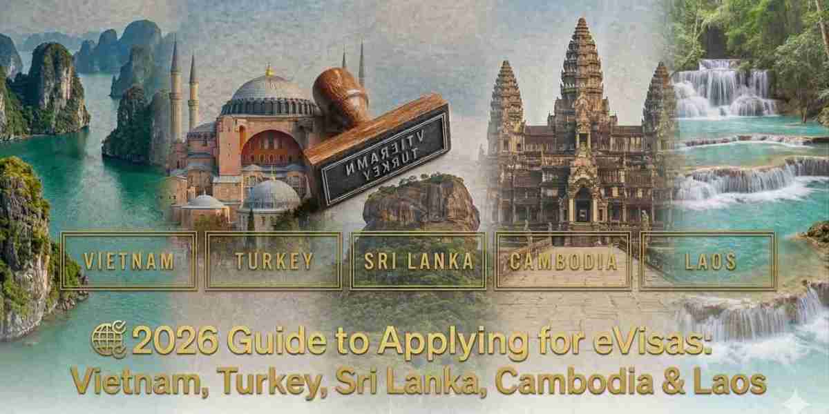 Complete 2026 Guide to Applying for eVisas: Vietnam, Turkey, Sri Lanka, Cambodia & Laos