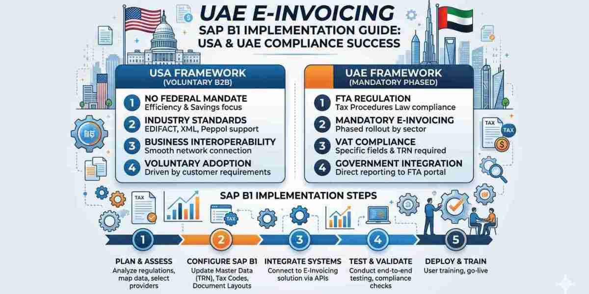 UAE E-Invoice for SAP B1 Guide: USA Businesses Expanding to UAE Compliance Made Easy