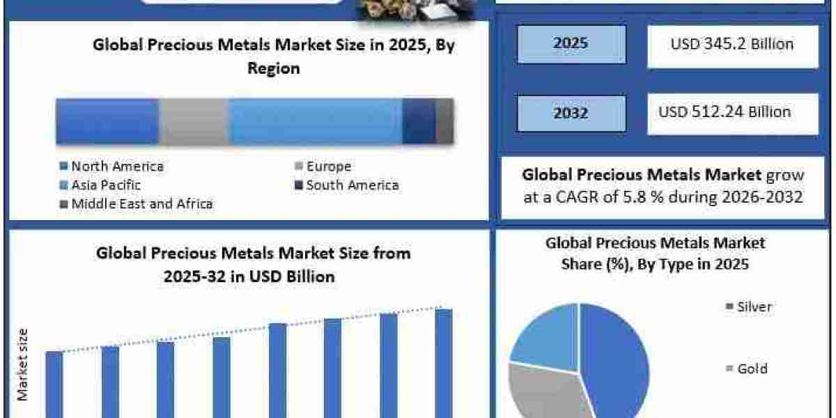 Precious Metals Market Demand Trends and Revenue Forecast 2025-2032