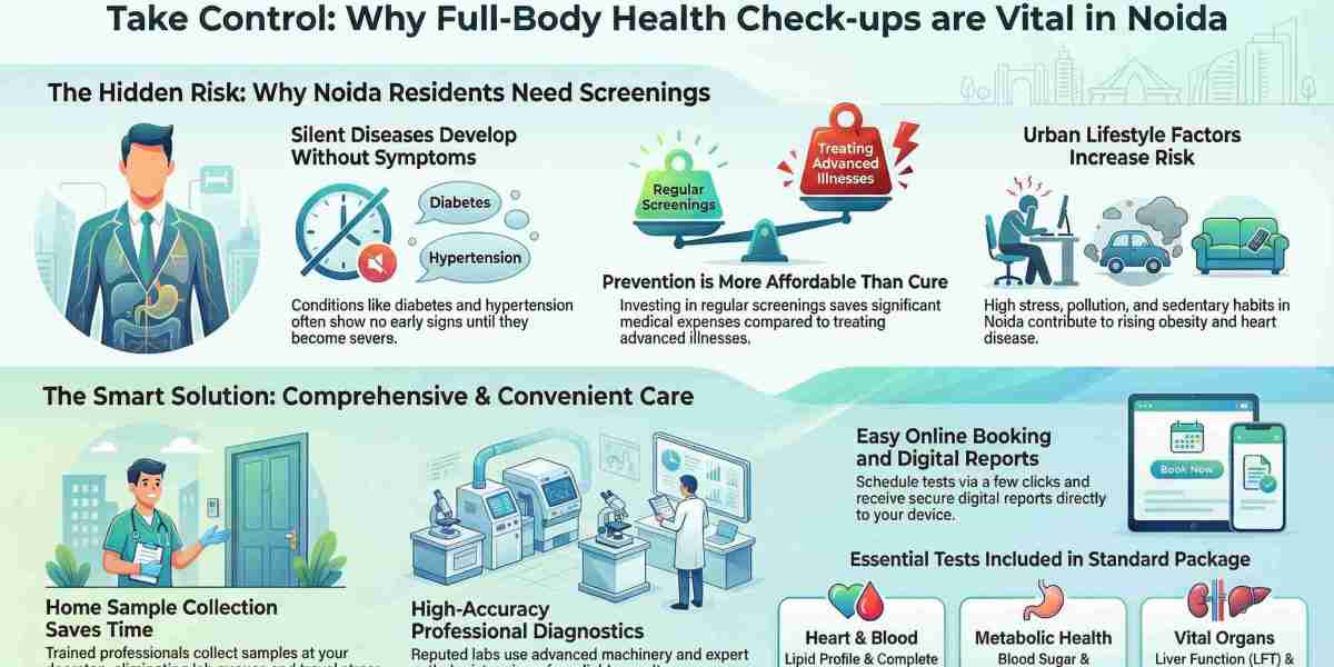 Why Full Body Checkups in Noida Are a Must for a Healthy Lifestyle