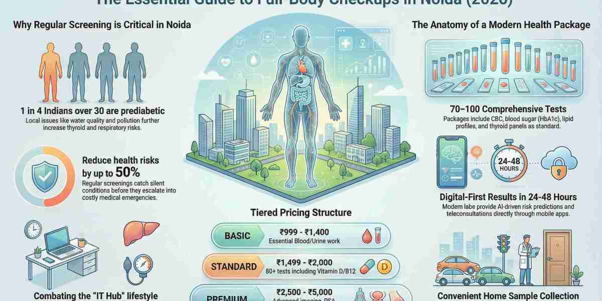 Full Body Checkup in Noida: What It Includes and Why You Need One Now