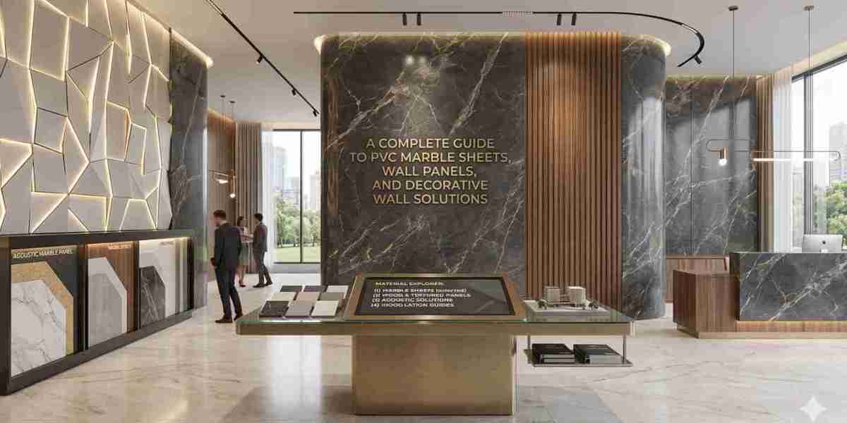 A Complete Guide to PVC Marble Sheets, Wall Panels, and Decorative Wall Solutions