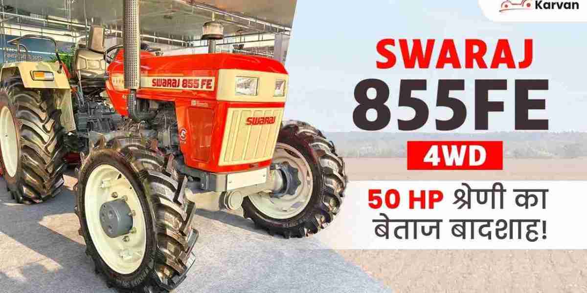 Explore Swaraj 855 4x4 Tractor for Puddling and Hauling