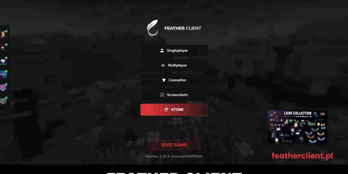 Feather Client – Nowa Jakość Gry na Serwerach Minecraft