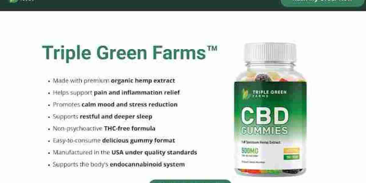 Triple Green Farms Gummies: 100 percent Safe Strong  Supplement