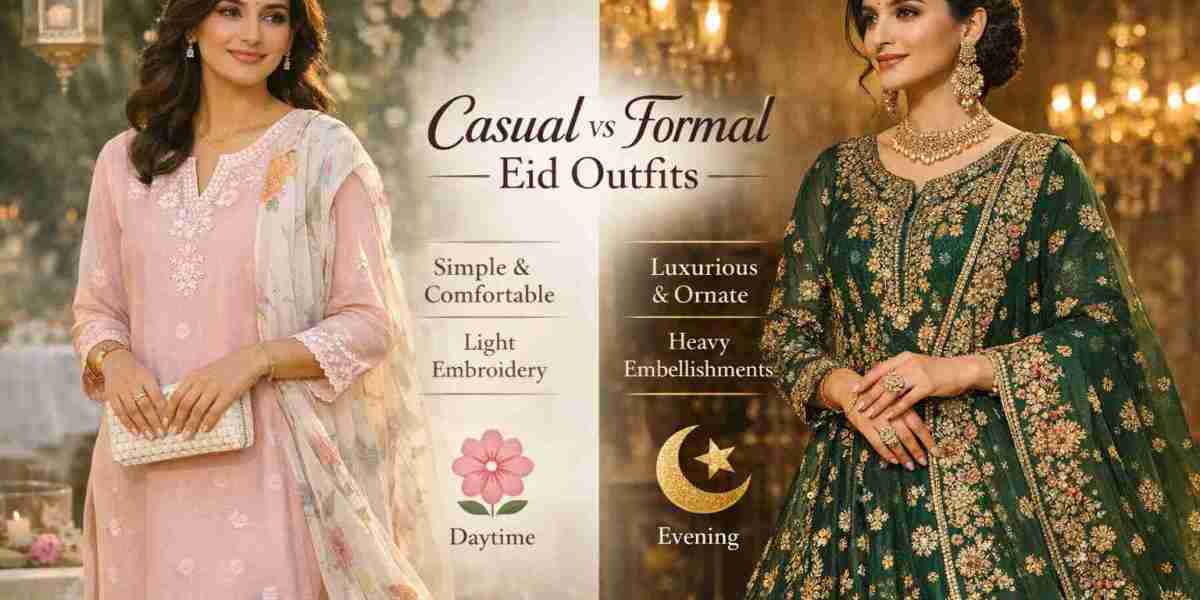 What Makes Casual Eid Dresses Different from Formal Eid Outfits?