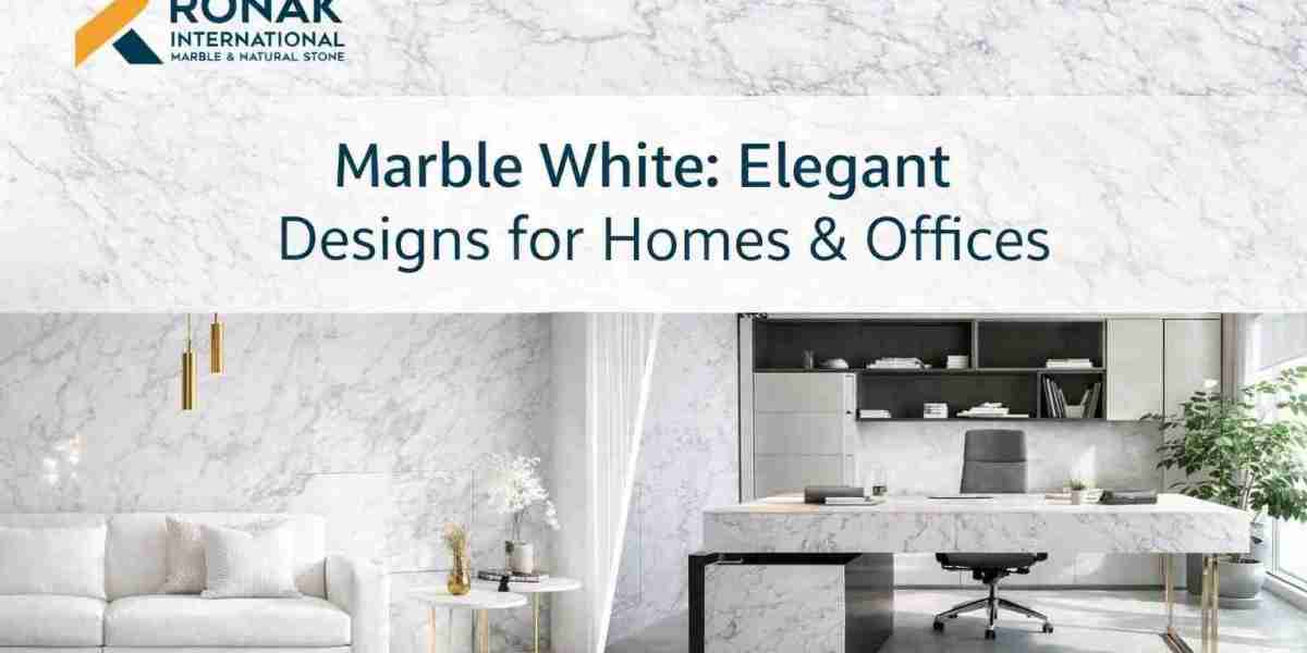 Marble White: Elegant Designs for Homes & Offices