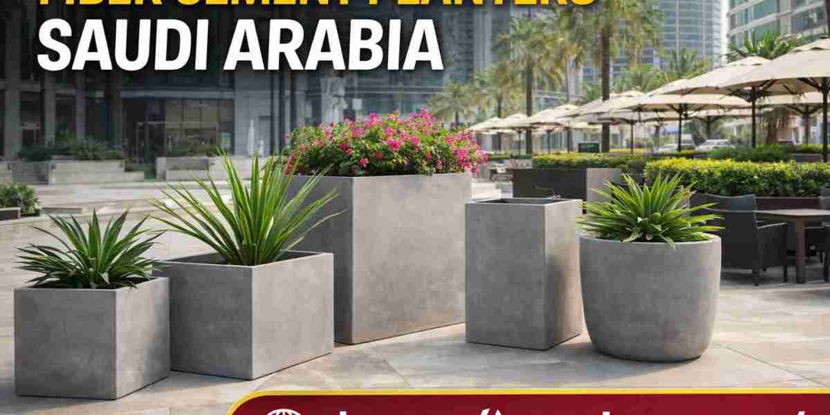 Fiber Cement Planters Saudi Arabia – A Practical Choice for Modern Landscapes