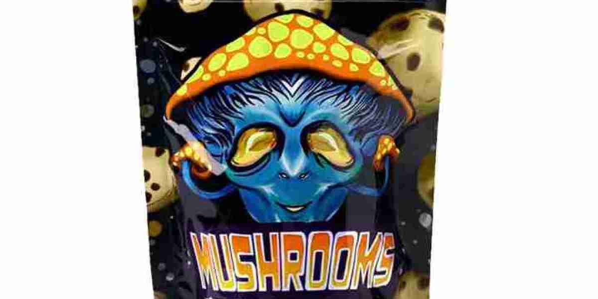 Custom Mushroom Pack Mylar Bags-US Smell Proof
