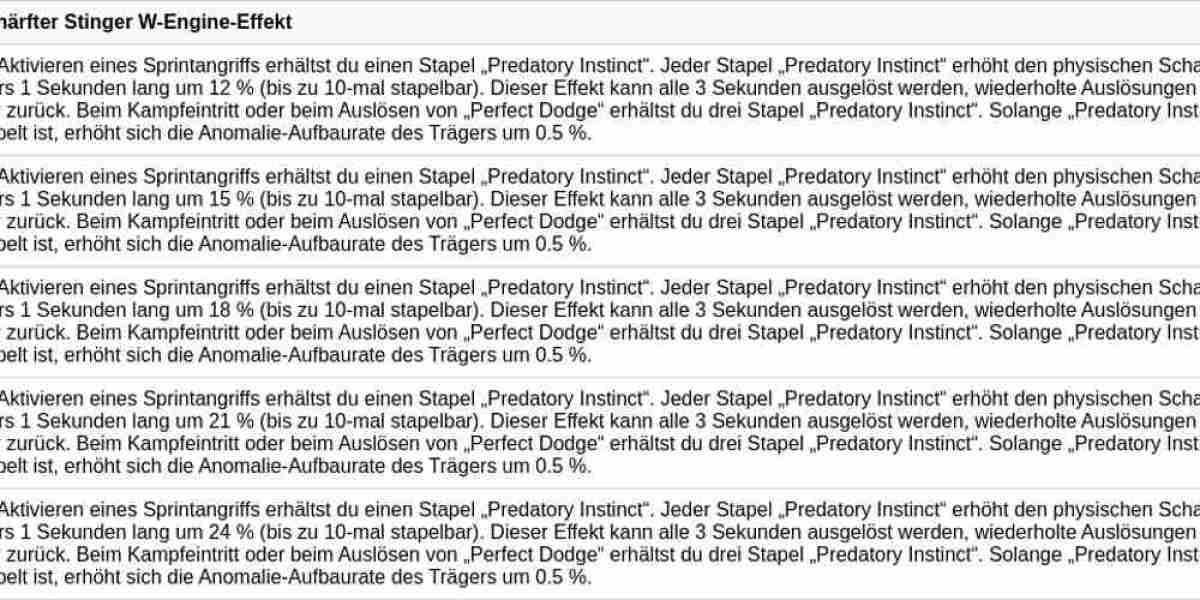 Anomalie-Spezialist Modul - S-Rang W-Modul Guide