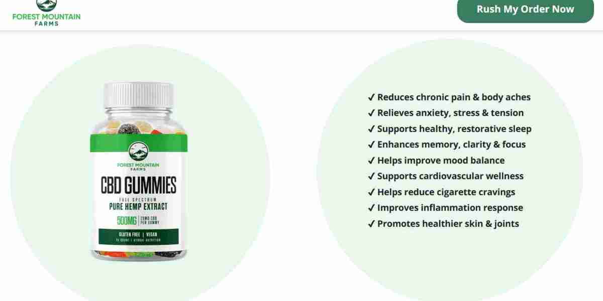 Forest Mountain Farms CBD Gummies – Natural Calm, Pure Relief