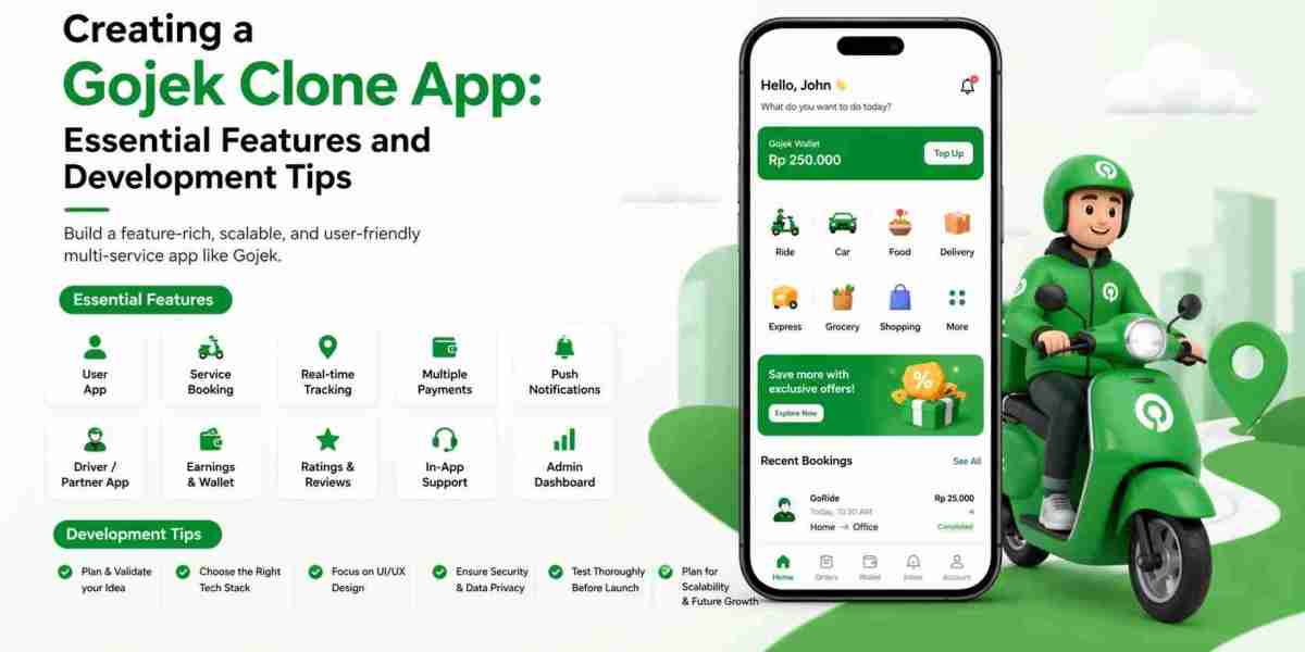 Creating a Gojek Clone App: Essential Features and Development Tips