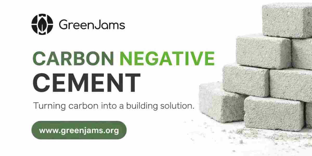 Build Greener with Carbon Negative Cement Today