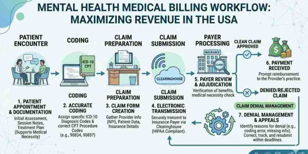 Billing for Mental Health Providers in USA: A Complete Guide to Streamline Revenue and Reduce Claim Denials