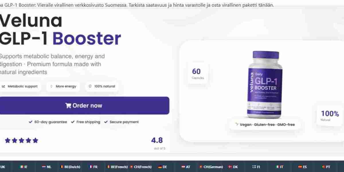 Veluna GLP-1 Booster FI: Painonhallinnan uusi aikakausi Suomessa.