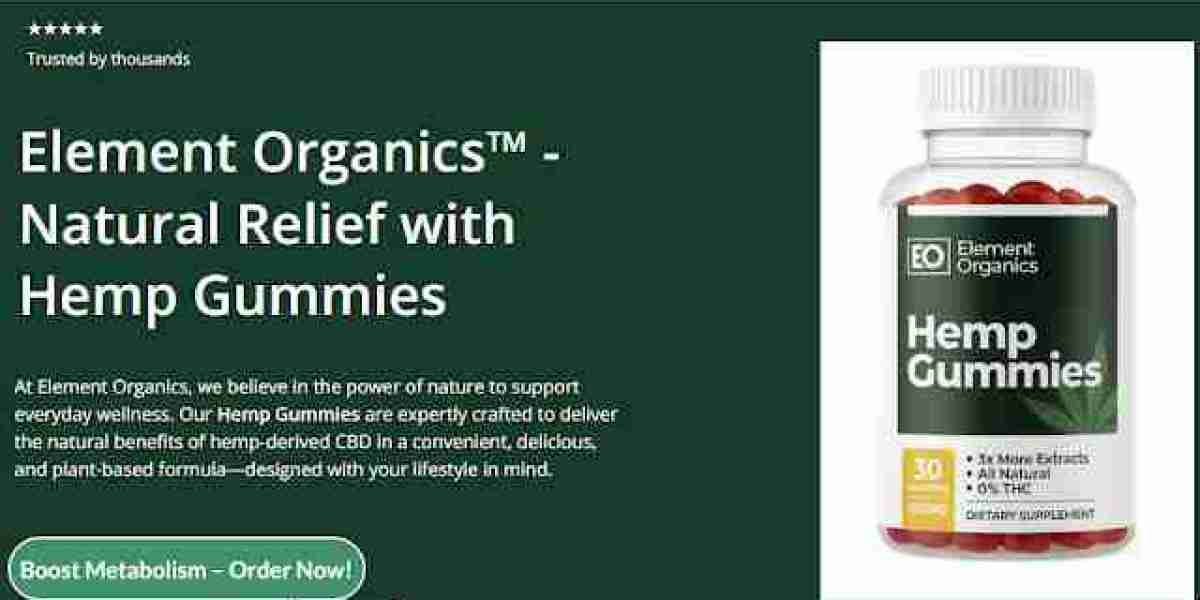 Element Organics Gummies – Pure Hemp, Powerful Relief
