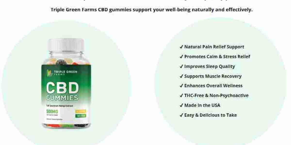 Triple Green Farms CBD Gummies – Convenient Greens for Daily Wellness