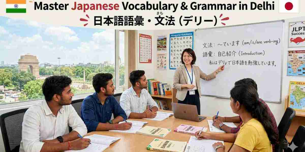 Master Japanese Vocabulary & Grammar in Delhi