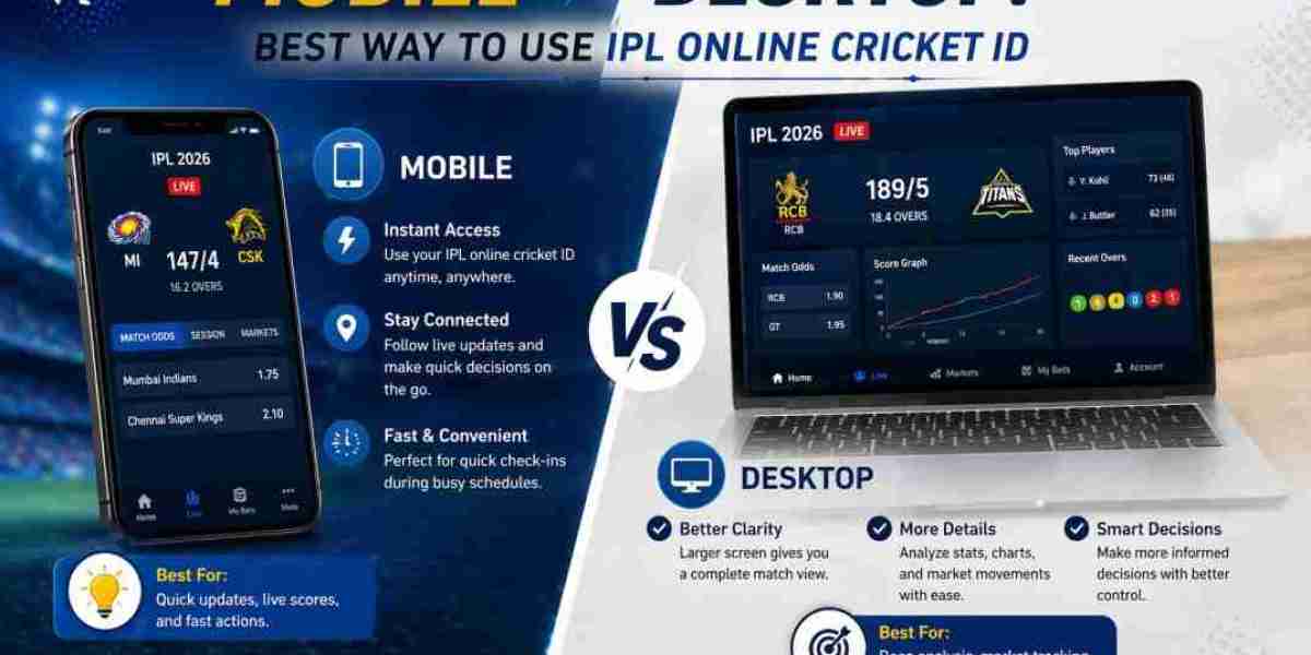 Mobile vs Desktop: Best Way to Use IPL Online Cricket ID