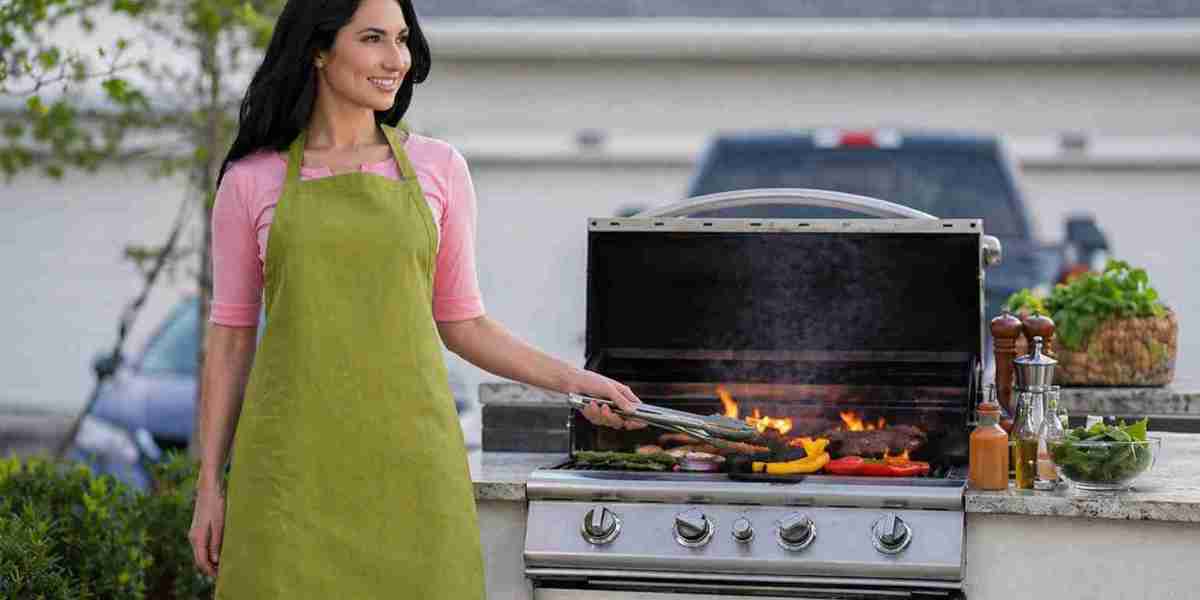 The Quiet Role of a BBQ Apron at a Backyard Grill