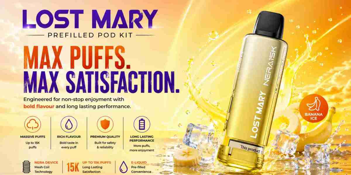 Elevate Your Vaping Experience with Lost Mary Nera 15K Prefilled Pods