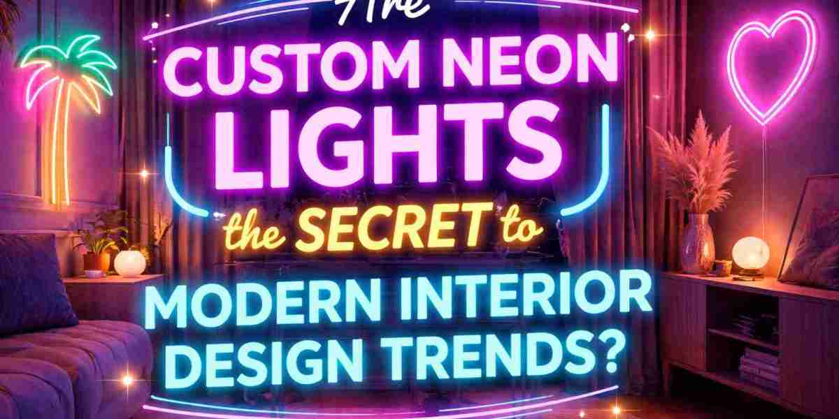 How Can Custom Neon Lights Transform Your Space Instantly?