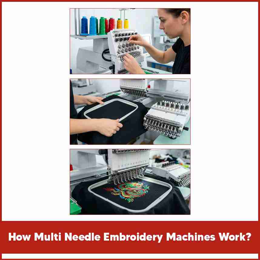 How Single Needle Embroidery Machines Work?