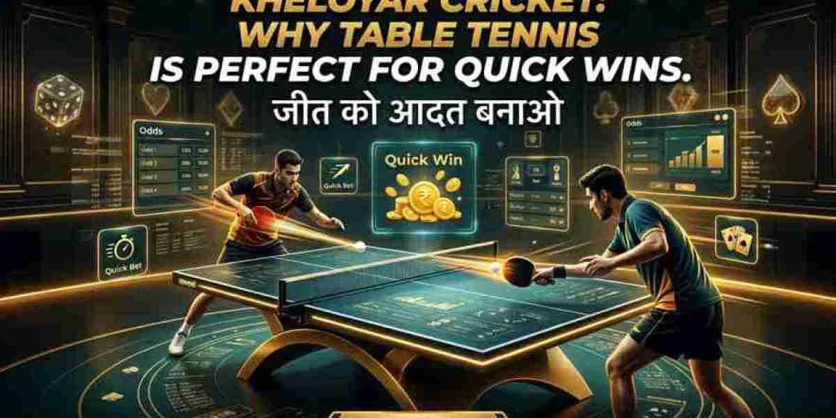 Kheloyar cricket: Why Table Tennis Is Perfect for Quick Wins