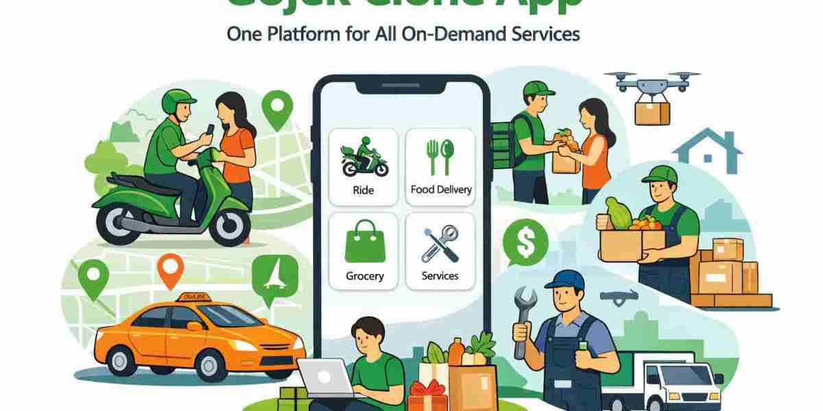 Gojek Clone App: One Platform for All On-Demand Services
