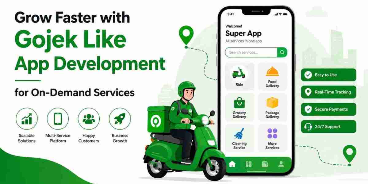 Grow Faster with Gojek-Like App Development for On-Demand Services