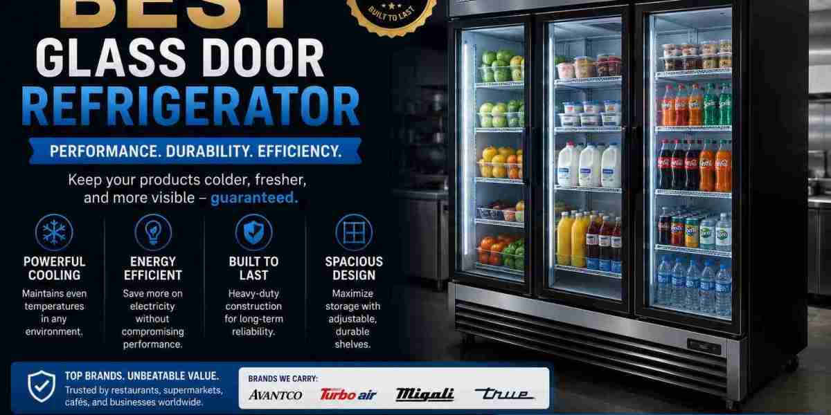 Best Glass Door Refrigerator for Commercial Businesses in the U.S.