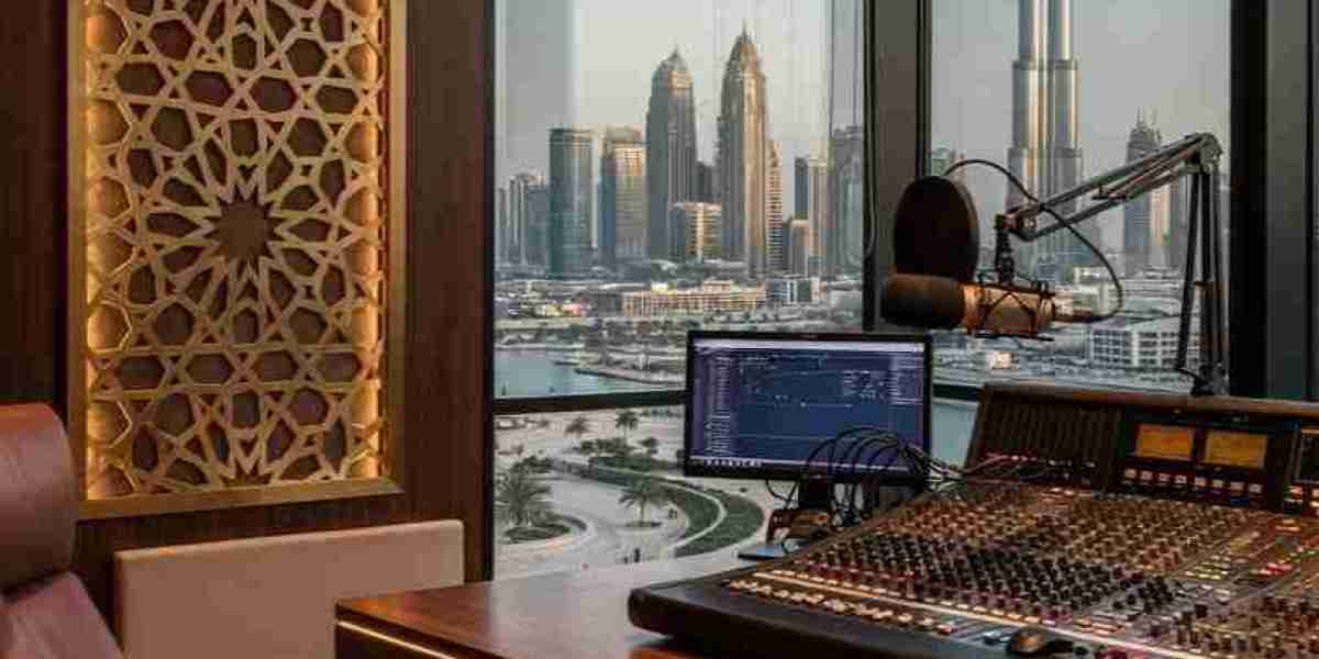 Modern Podcast Studio Dubai for Professional Recordings