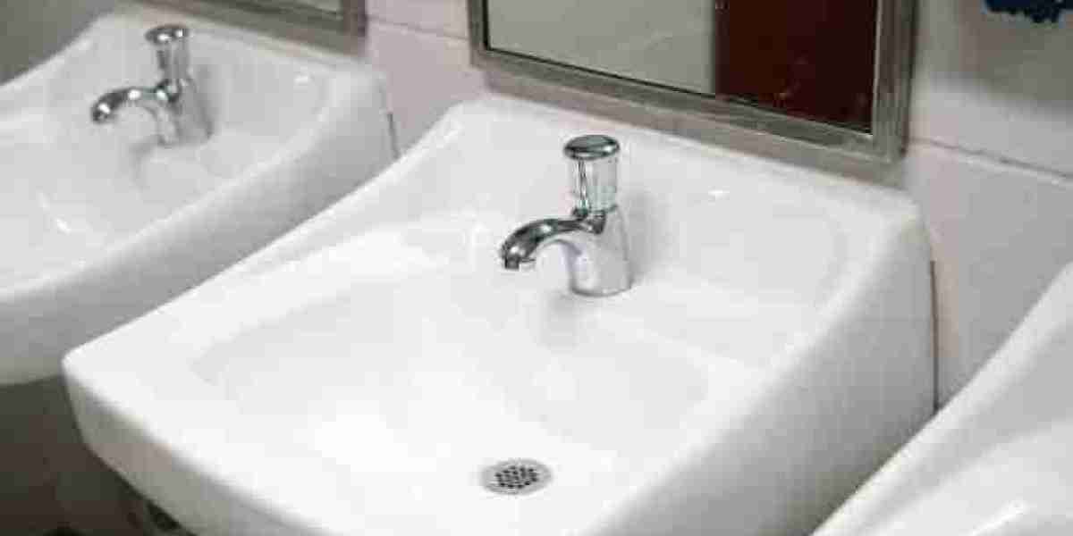 Exploring minimalism in commercial ADA bathroom sink applications