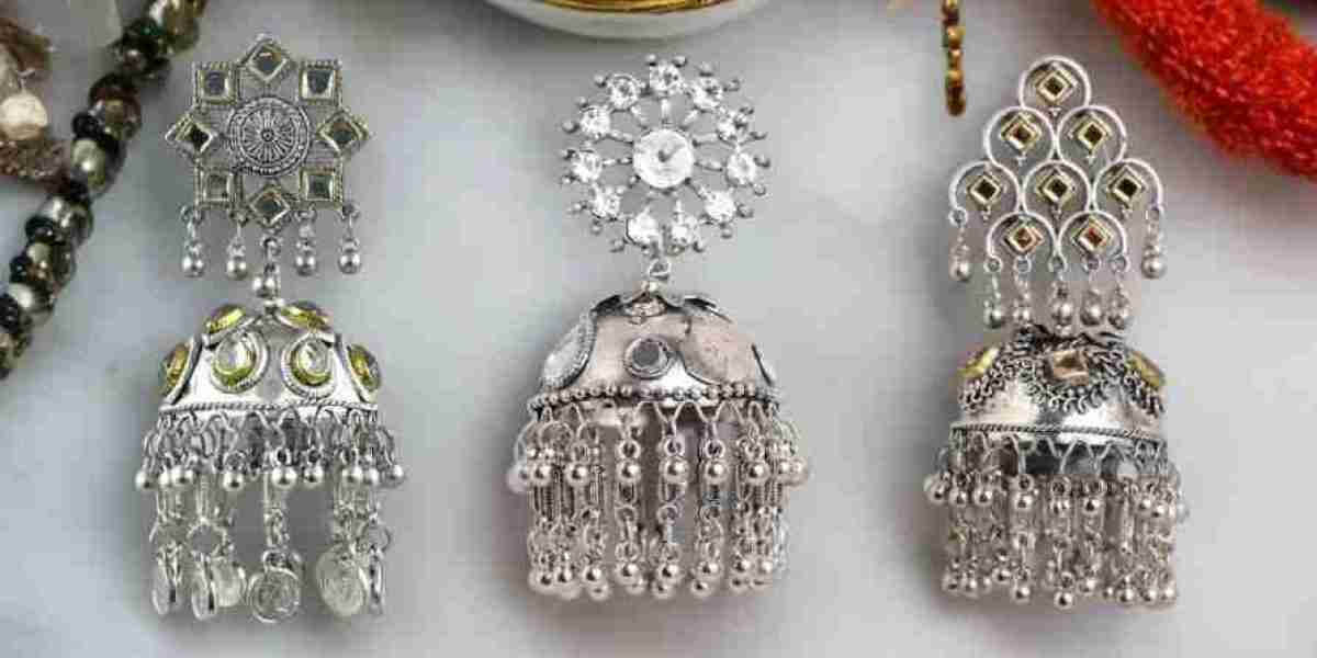 Oxidised Jhumka Earrings: Best Silver, Big & Small Designs for Ethnic & Casual Wear in India