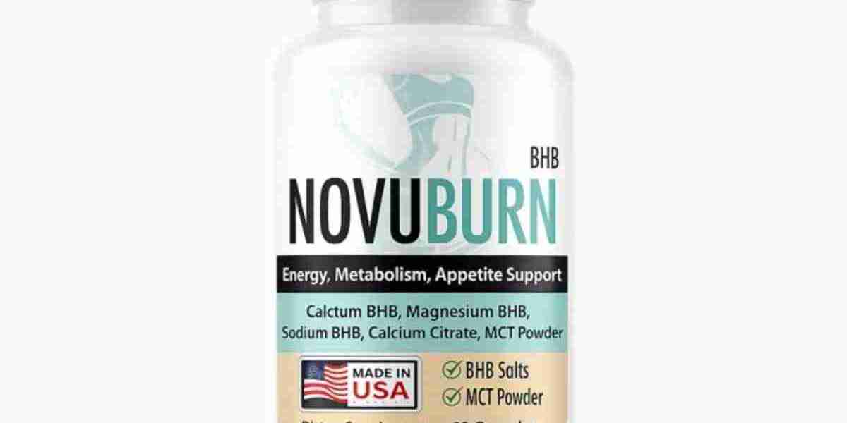 NovuBurn Keto BHB Capsules: Natural Ketone Support for Active Lifestyles