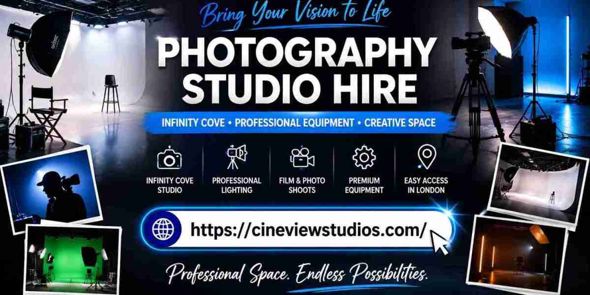 Photography Studio Hire with Infinity Cove & Professional Equipment