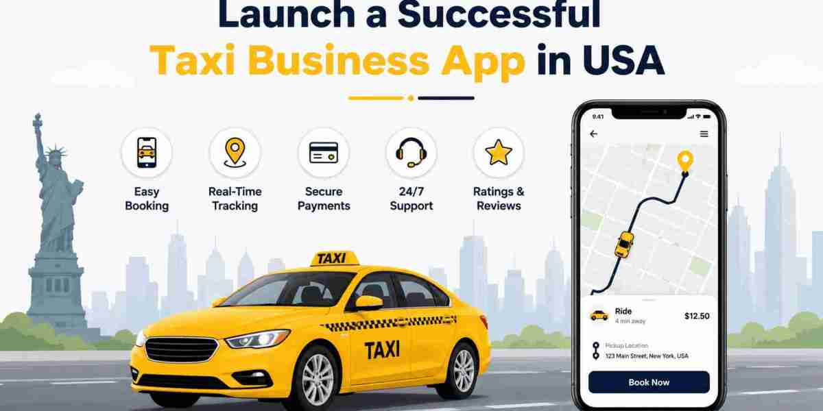 Launch a Successful Taxi Business App in USA with Smart Features