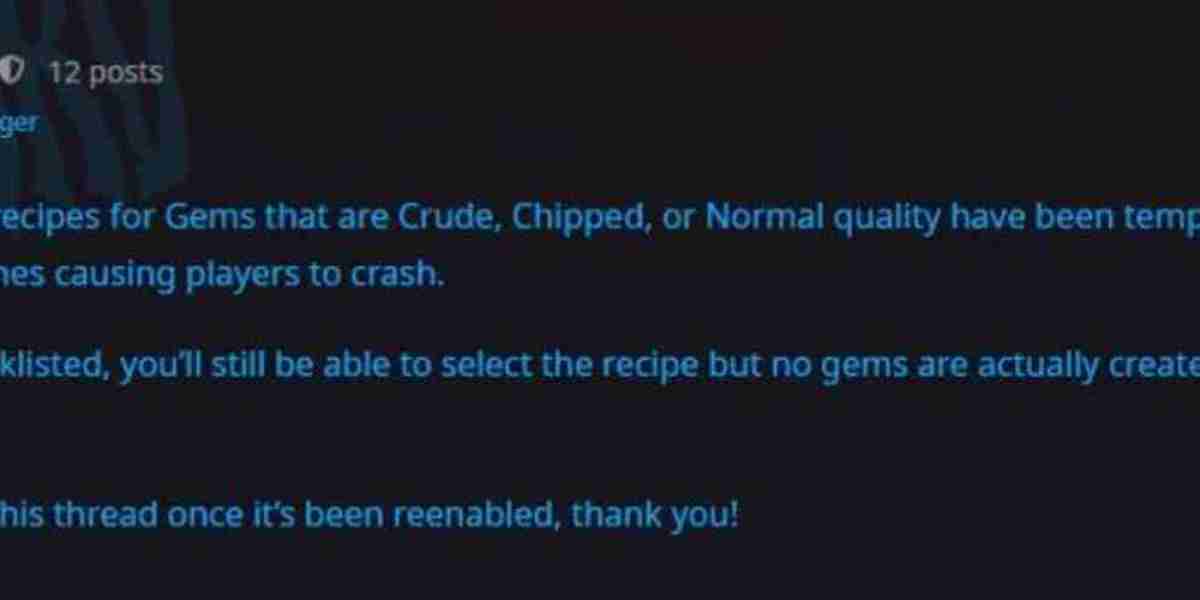 Diablo IV Gem Crafting Crash Bug Confirmed
