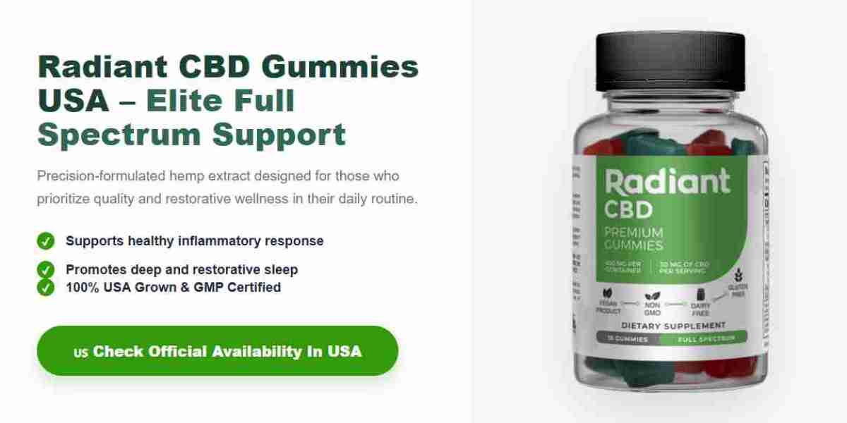 Radiant CBD Gummies Review – Vegan CBD Wellness Support