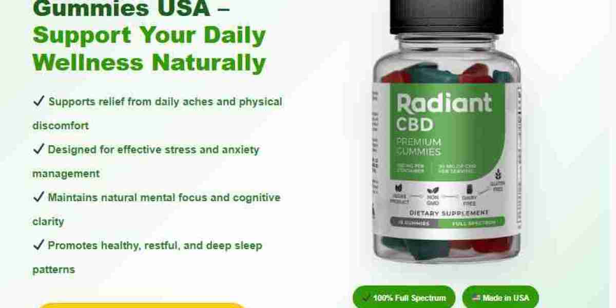 Radiant CBD 450mg Gummies USA Reviews: A Natural Approach to Daily Relaxation