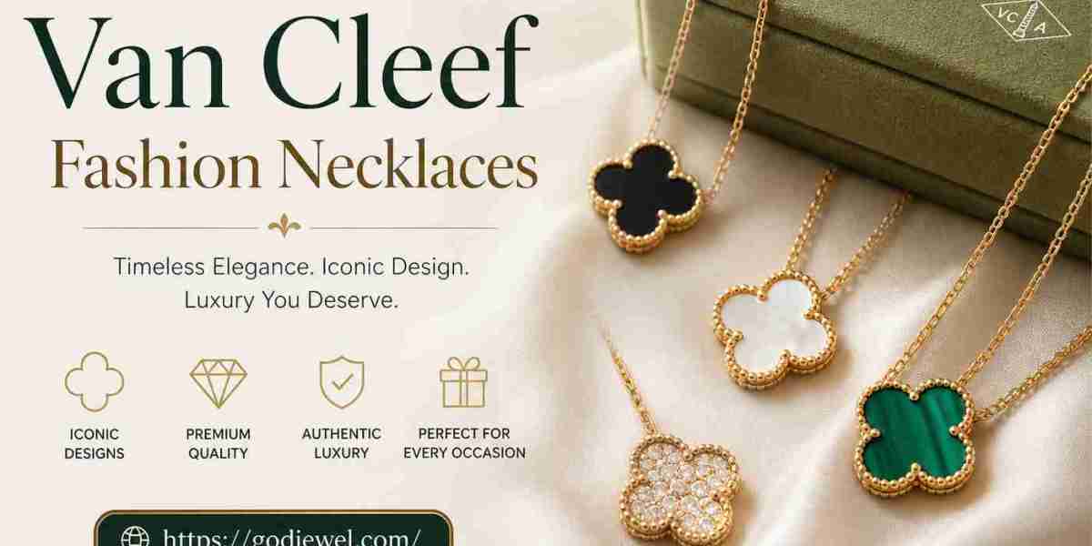 Van Cleef Fashion Necklaces – Elegant Luxury Jewelry Collection