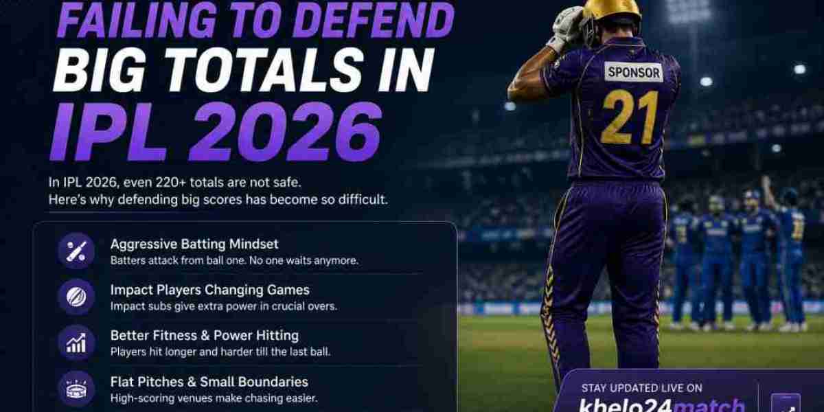 Why Teams Are Failing to Defend Big Totals in IPL 2026