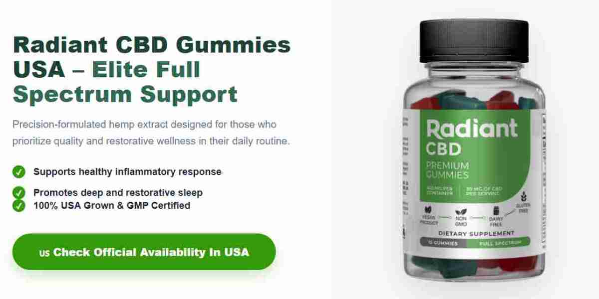 Radiant CBD Gummies Review USA – Best Calm Gummies 2026