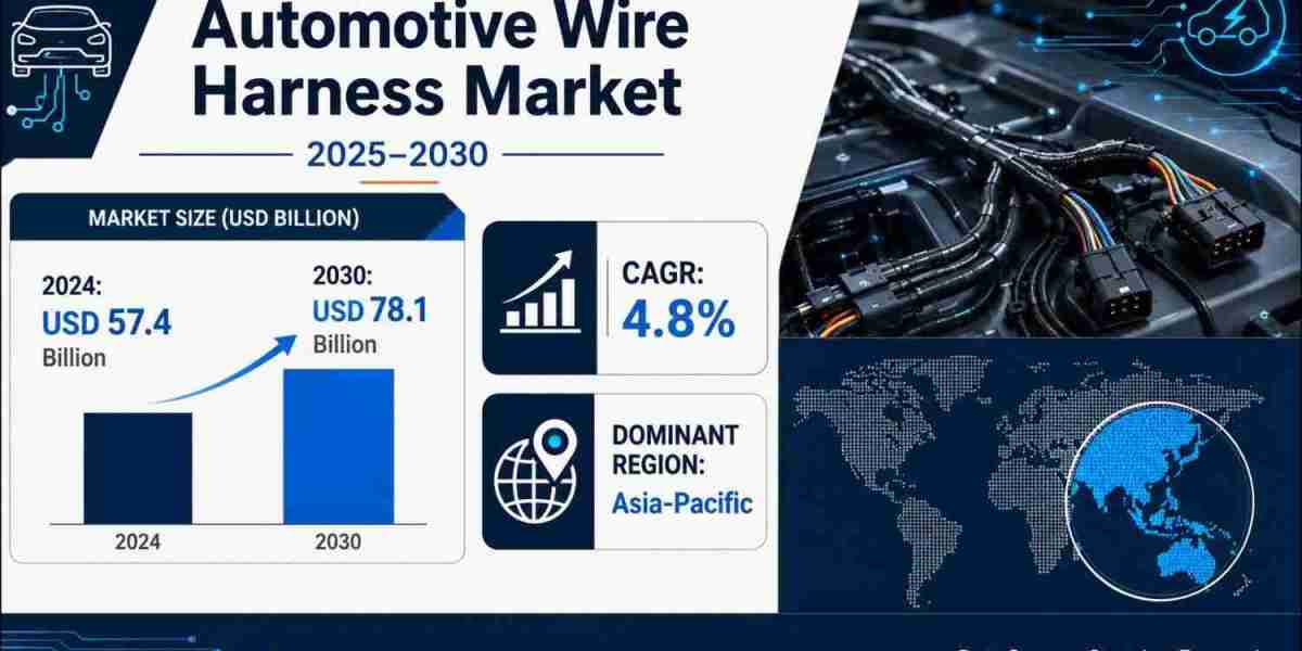 Automotive Wire Harness Market Growth to Reach USD 78.1 Billion by 2030 as Electronics Content Expands
