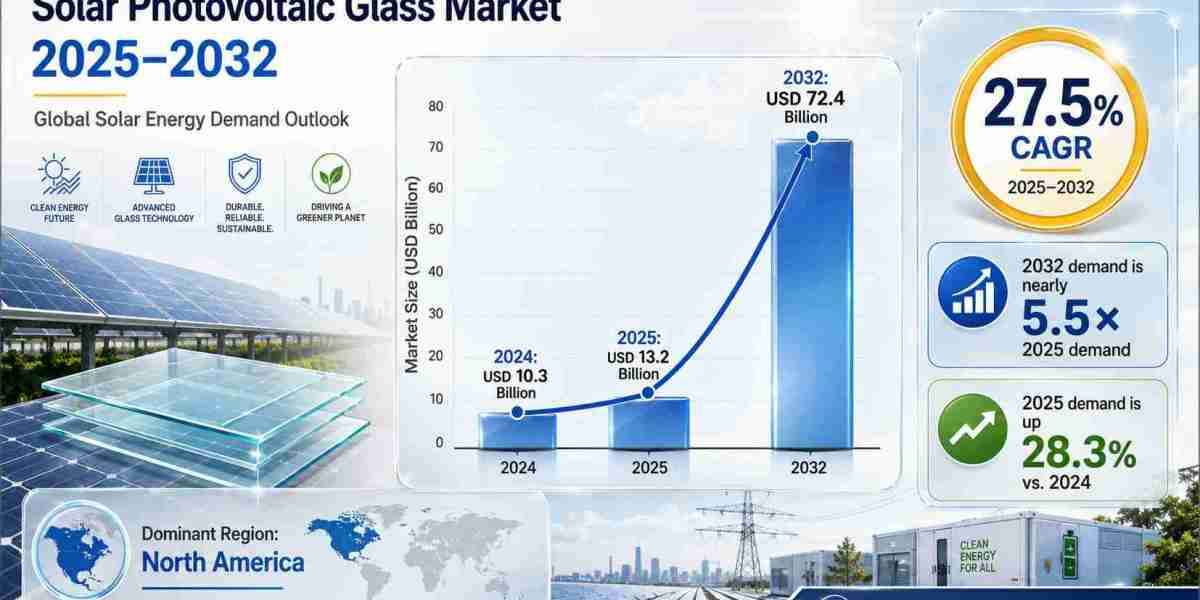 Solar Photovoltaic Glass Market Forecast Highlights USD 72.4 Billion Demand by 2032